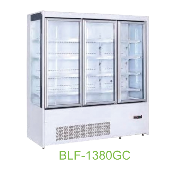 787MM Depth with double vacuum glass door and alloy frame