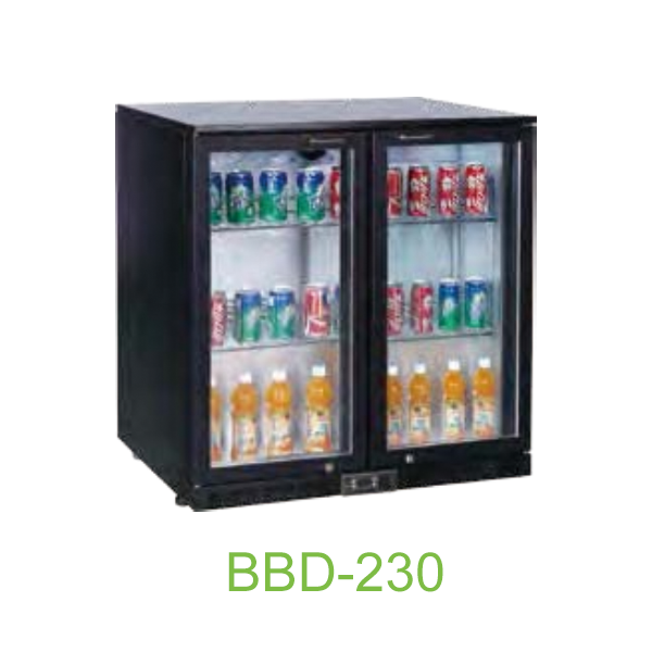 BACKBAR - Fan cooling with hinged door