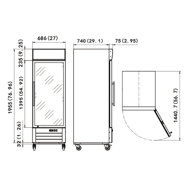 Merchandiser-cooler