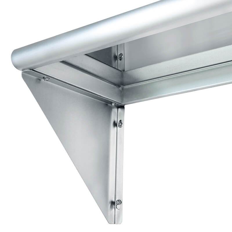 Stainless Steel Wall Shelf 12*24